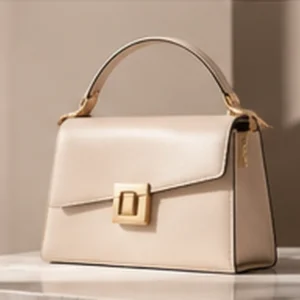 Illustrative Velora fashion visual: product bag